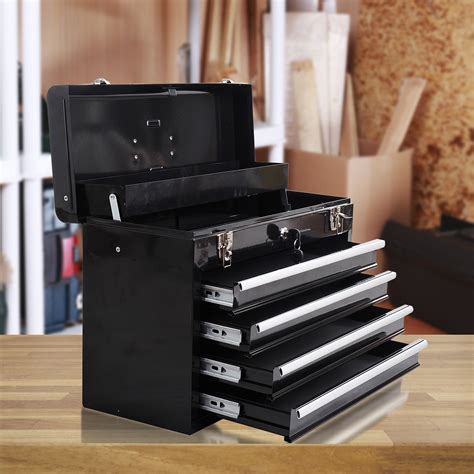 steel drawer tool box|tool box with drawers portable.